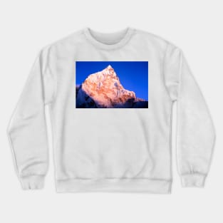 Epic Himalayan Mountain Sunset Crewneck Sweatshirt